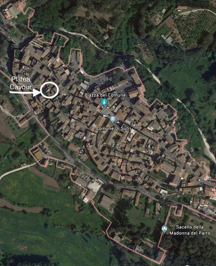 Platea Cavour Vila Sutri Exterior foto